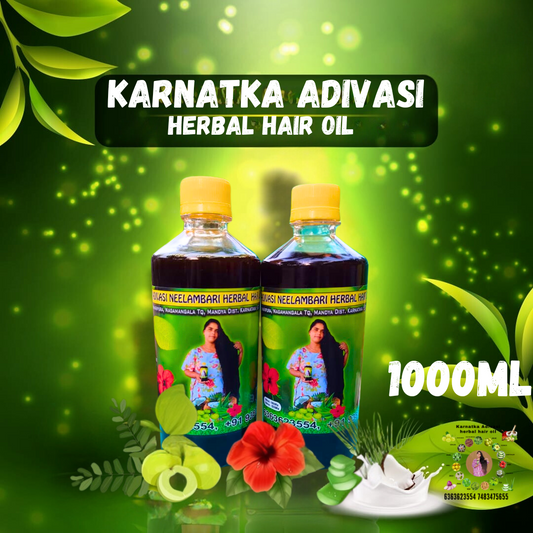 Adivasi Neelambari Herbal Hair oil 1000ml